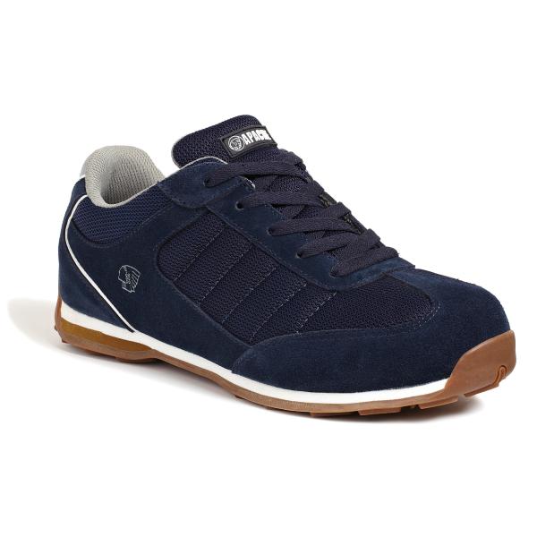 Navy-Suede-And-Canvas-Upper-With-Steel-Toe-Cap-And-Composite-Midsole-Protection---SBP-SRA---Size-11
